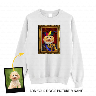 Personalized Dog Gift Idea - Royal Dog's Portrait 17 For Dog Lovers - Standard Crew Neck Sweatshirt